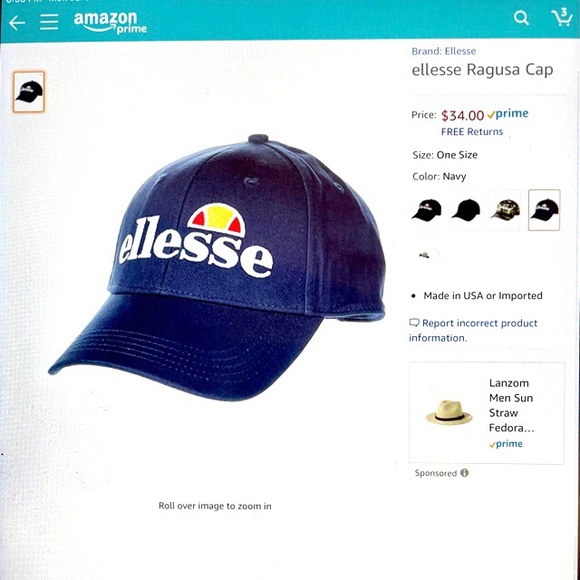 Ellesse Ragusa Hat - Picture 7 of 7